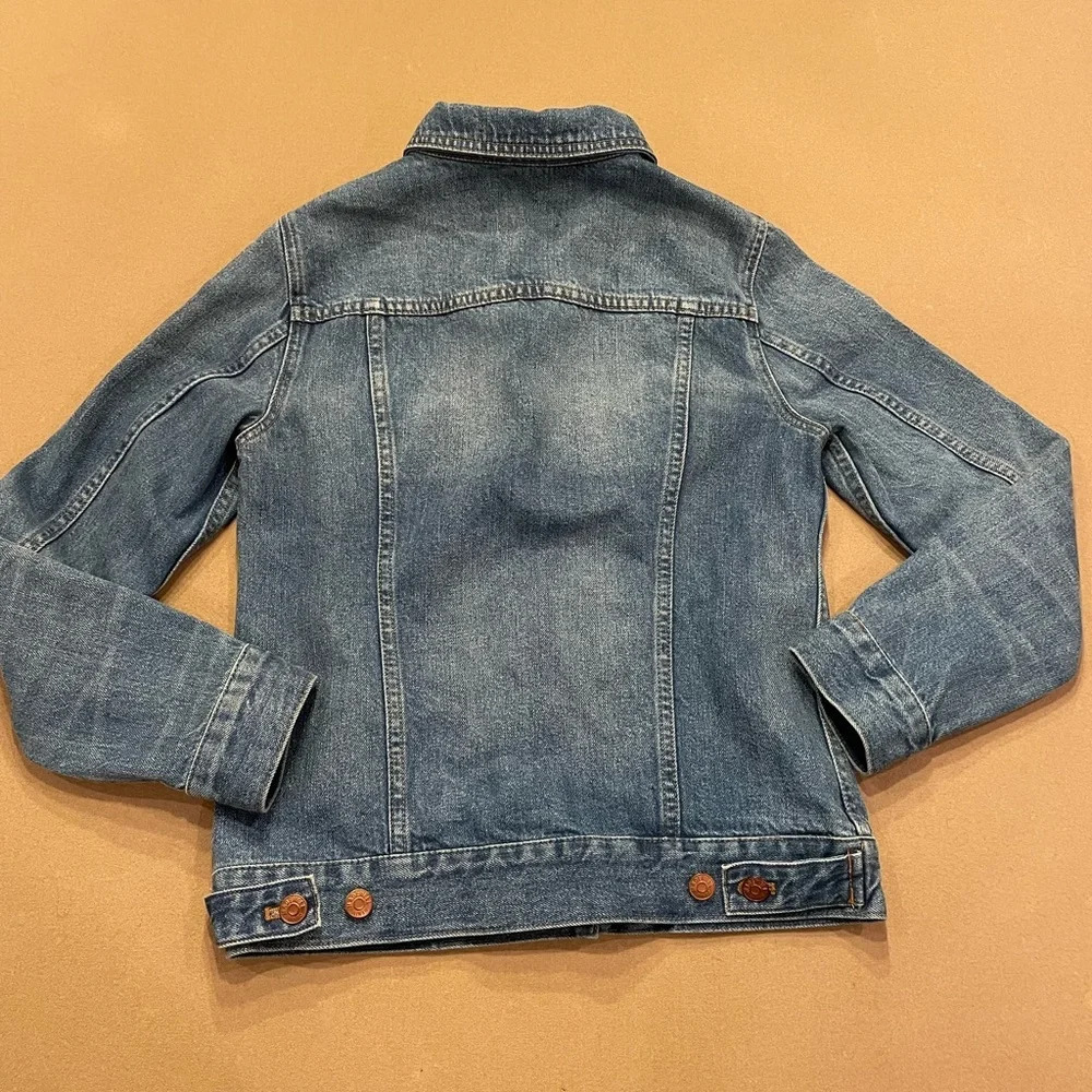 Madewell Classic Jean Jacket Size Small 100% Cotton - Picture 5 of 9